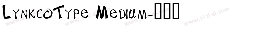 LynkcoType Medium字体转换